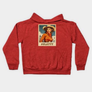 Slay All Day Cowgirl Kids Hoodie